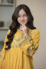 Motif Kids Embroidered Suit