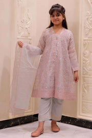 Motif Kids Embroidered Suit