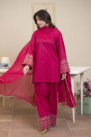 Motif Embroidered Suit