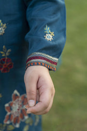 Motif Embroidered Suit