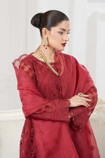 Motif Sequence Embroidered Suit-3724