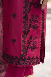 Motif Cotton Sequence Embroidered Suit