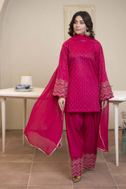 Motif Embroidered Suit