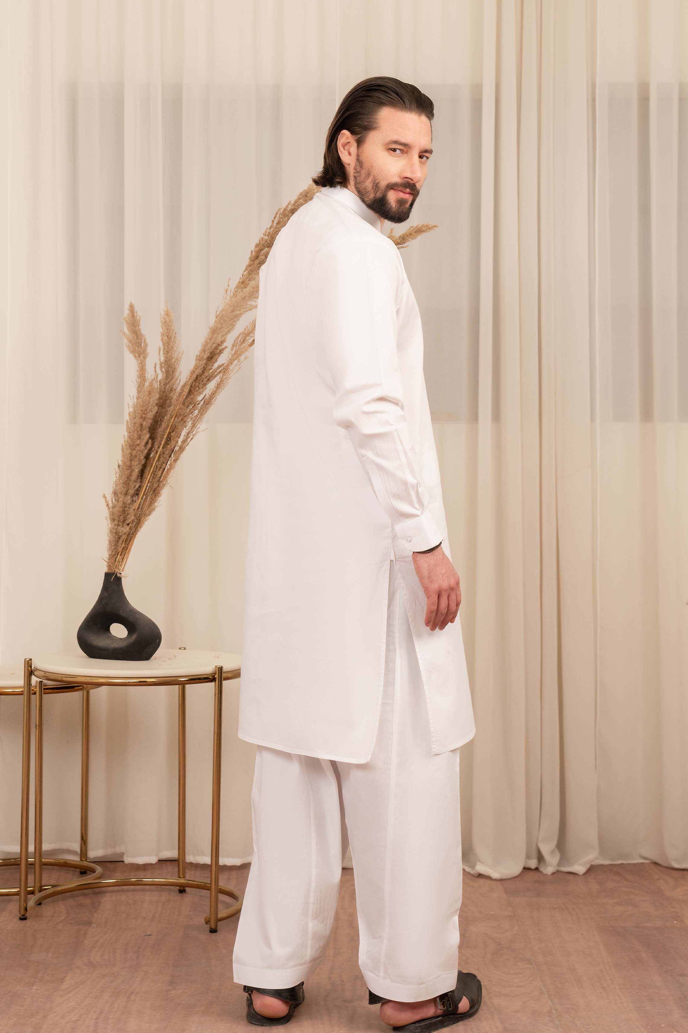 Motif Men Embroidered Shalwar Kameez