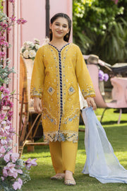 Motif Kids Embroidered Suit