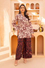 Motif Lawn Printed Co-ord Set