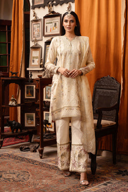 Motif Embroidered Suit