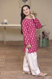 Motif Kids Lawn Embroidered Co-ord Set