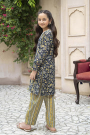 Motif Kids Lawn printed Suit