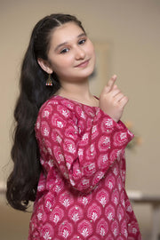 Motif Kids Lawn Embroidered Co-ord Set