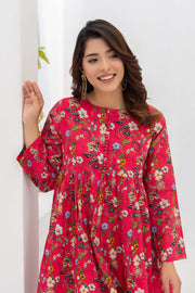 Motif Lawn Printed Co-ord Set