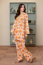 Motif Lawn Printed Co-ord Set