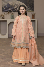 Motif Kids Embroidered Suit