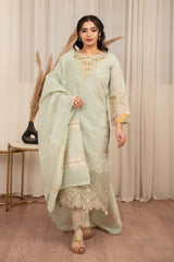 Motif Embroidered Suit