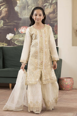 Motif Kids Embroidered Suit