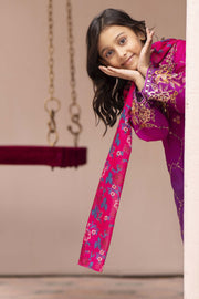 Motif Kids Embroidered Suit