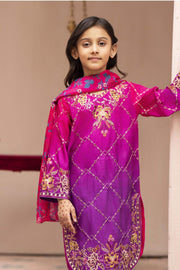 Motif Kids Embroidered Suit