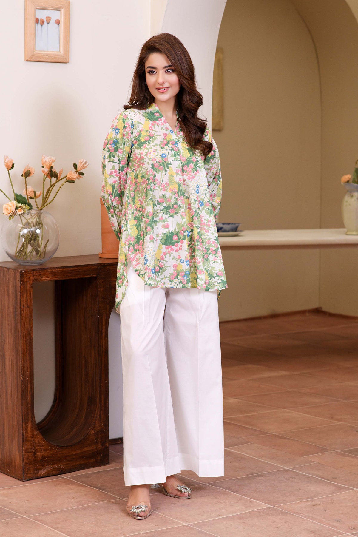 Motif Printed Co-ord Set-005