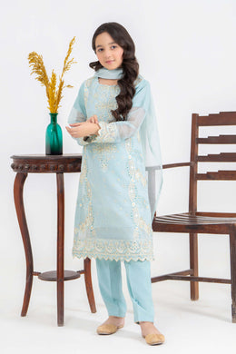 Motif Girls Schifilli Embroidered Suit