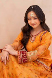 Motif Kids Embroidered Suit