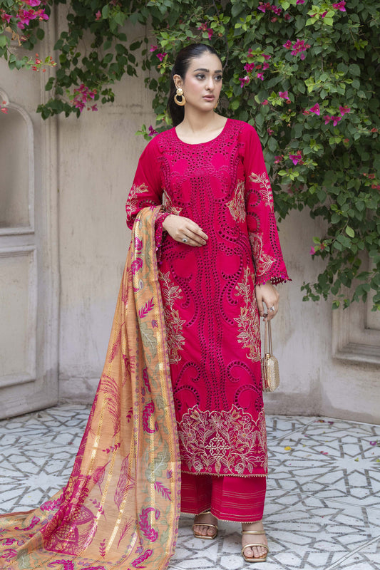 Motif Schifilli Embroidered Suit-3813
