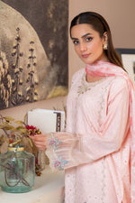 Motif Chikankari Embroidered Suit-102