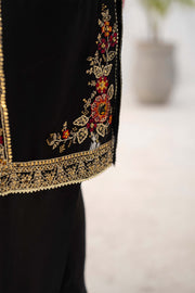 Motif Kids Embroidered Suit