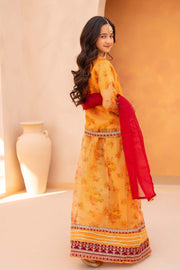 Motif Kids Embroidered Suit