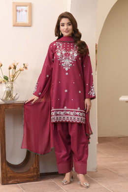 Motif Embroidered Suit