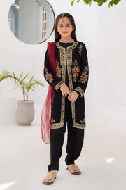 Motif Kids Embroidered Suit