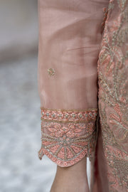 Motif Girls Embroidered Suit