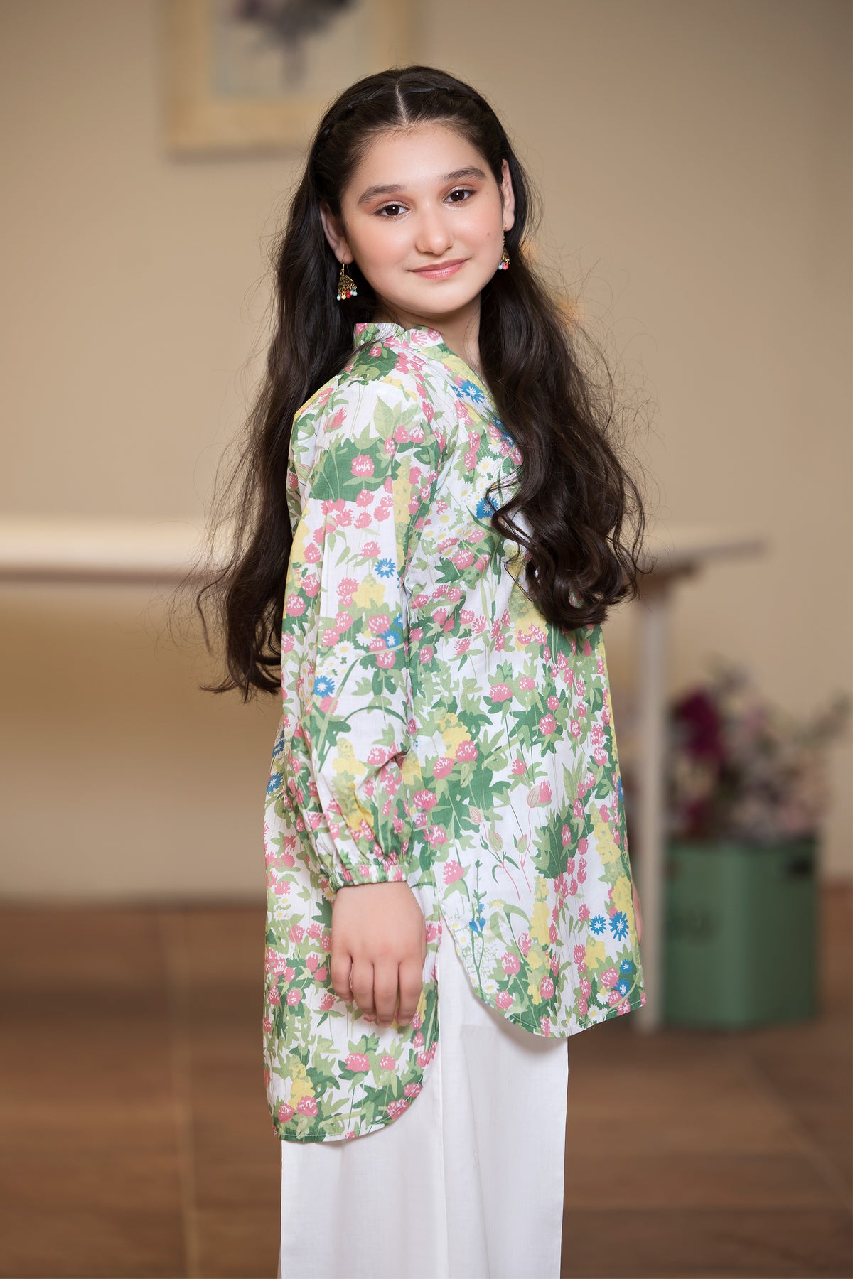 Motif Kids Lawn Printed Co-ord Set-005 - Motif UK