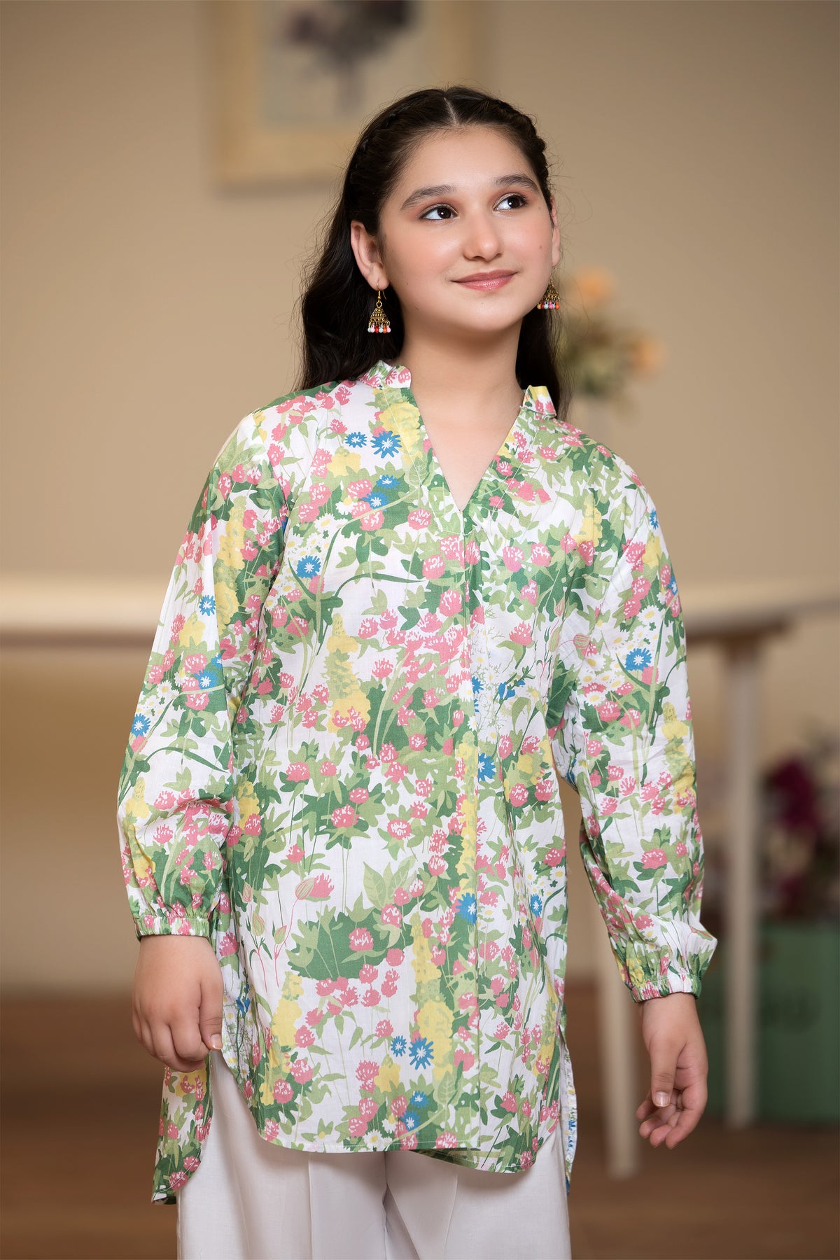 Motif Kids Lawn Printed Co-ord Set-005 - Motif UK