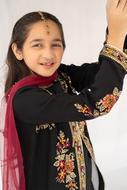 Motif Kids Embroidered Suit