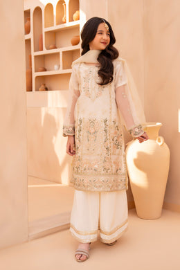 Motif Kids Embroidered Suit