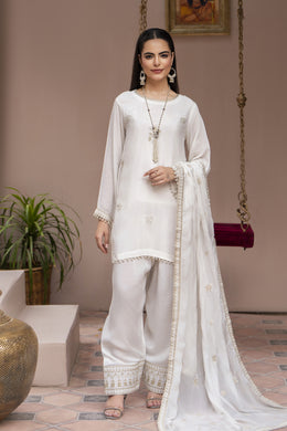 Motif Embroidered Suit