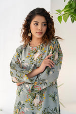 Motif Lawn Printed Co-ord Set-015