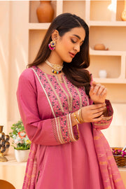 Motif Embroidered Lawn Suit