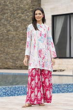 Motif Lawn Printed Co-ord Set-035