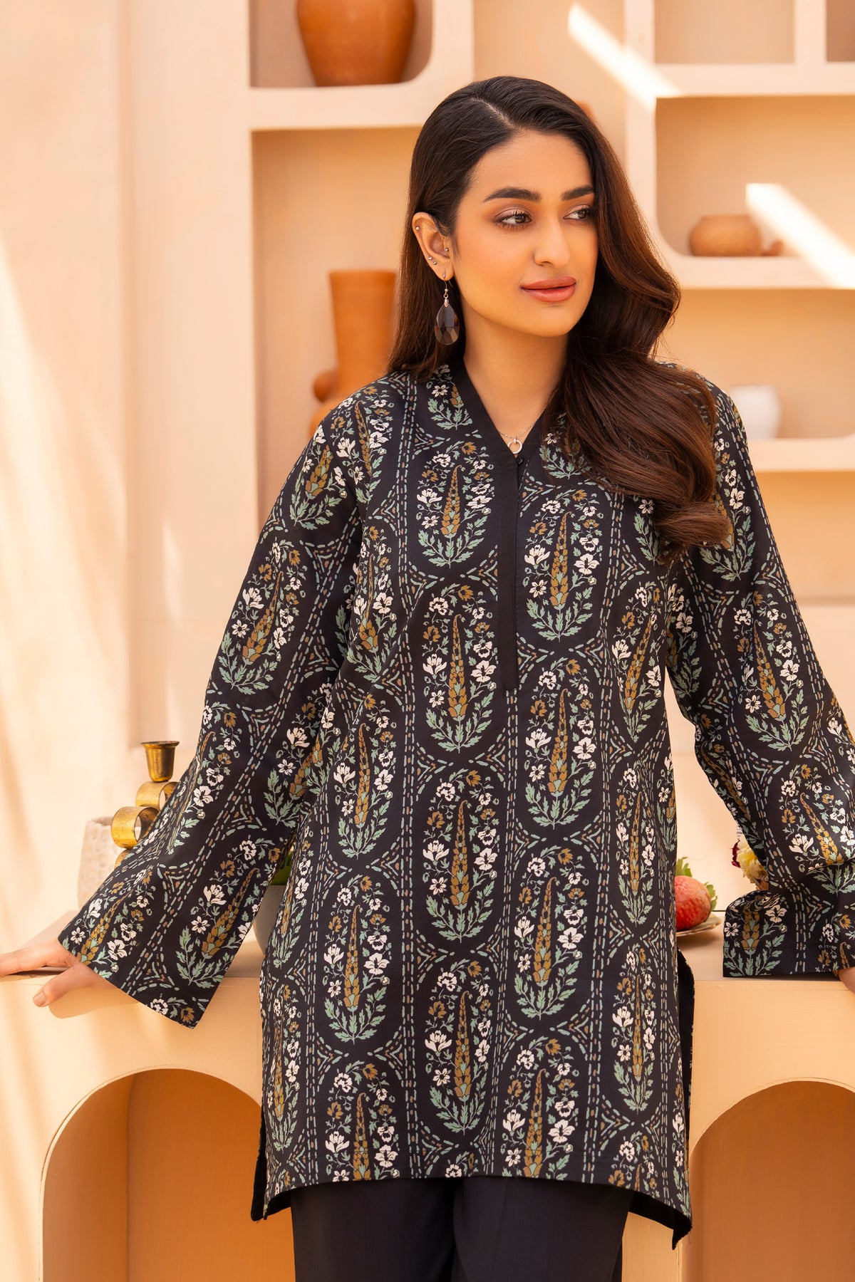 Motif Cambric Printed Co-ord Set-016 - Motif UK
