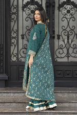 Motif Khaddi Net Embroidered Suit-3806 - Motif UK