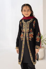 Motif Kids Embroidered Suit