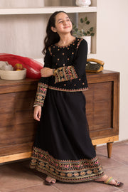 Motif Kids Embroidered Suit