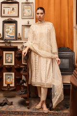 Motif Embroidered Suit
