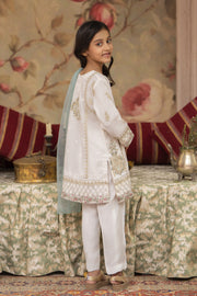 Motif Kids Khaddi Net Embroidered Suit