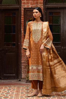 Motif Embroidered Suit
