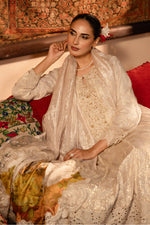 Motif Tilla and Sequence Embroidered Suit-272