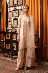 Motif Tilla and Sequence Embroidered Suit