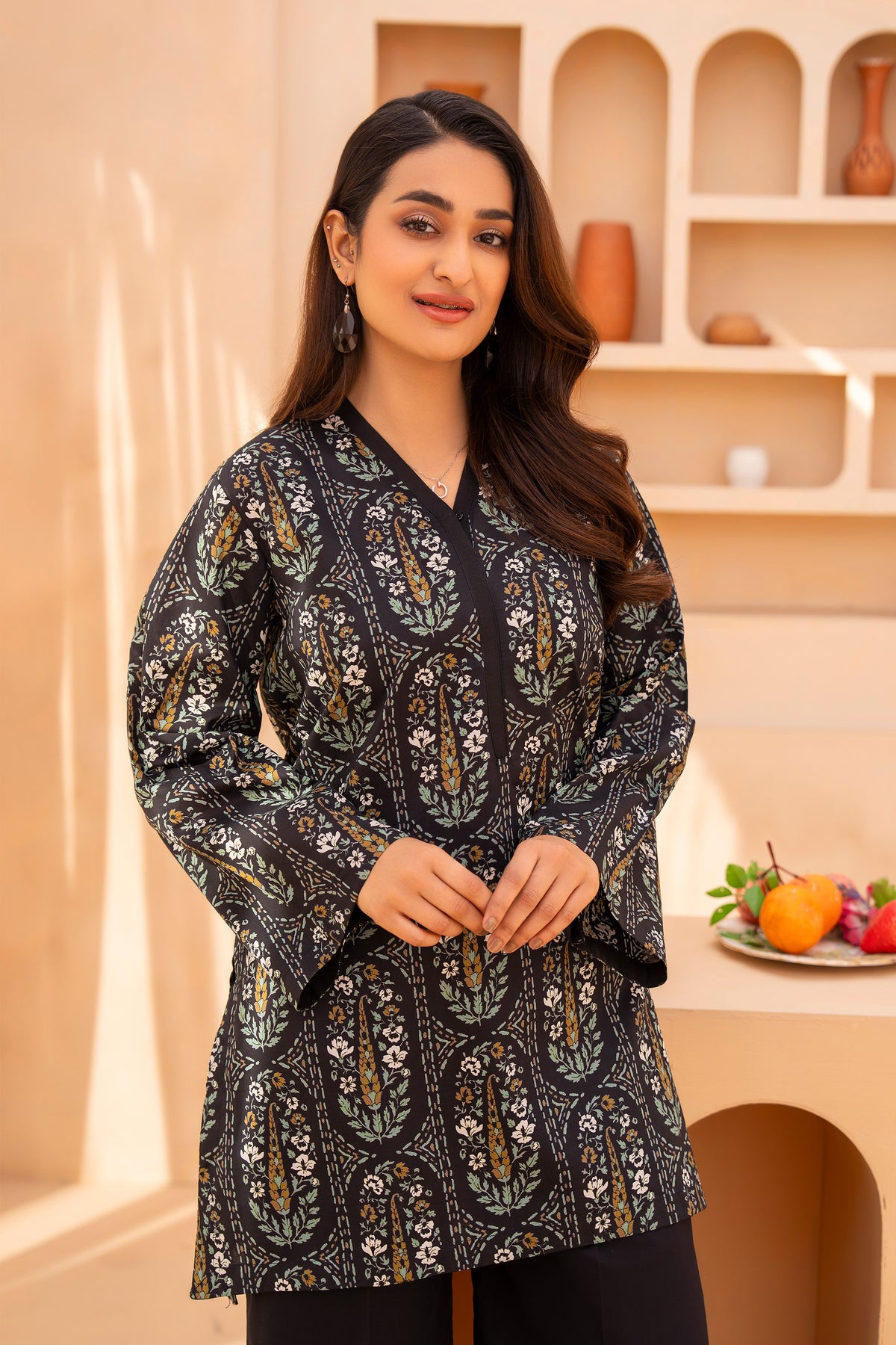 Motif Cambric Printed Co-ord Set-016 - Motif UK