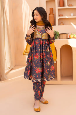 Motif Kids Printed Suit